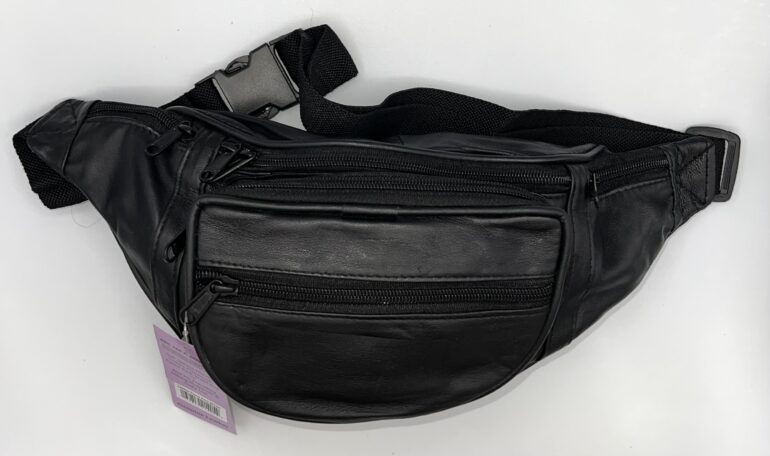Fanny Packs - Black - Genuine Leather