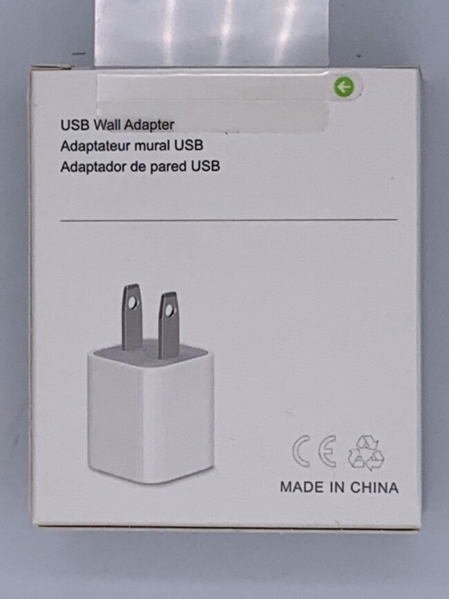 USB WALL Adapter for Cellphone Charger Cables
