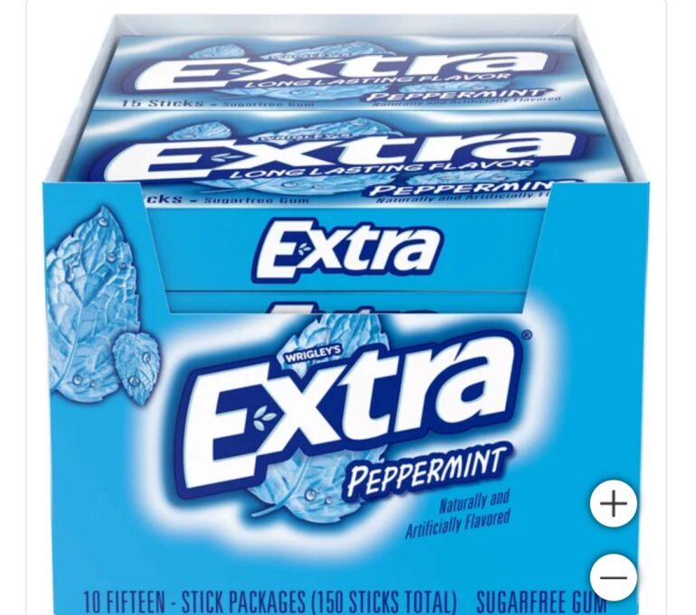 Extra Peppermint Sugar-Free Gum (15 ct., 10 pks.)