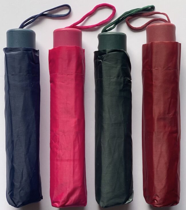 Umbrella and Poncho Rack - Fully Loaded.