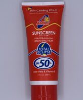 Bodies LA Sunscreen SPF 50  3oz. Tube, Suntan Sun Tan