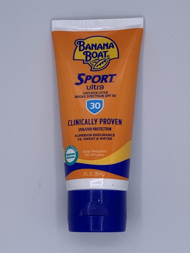 Banana Boat Sport Sunscreen SPF 30  3oz. Tube, Suntan Sun Tan