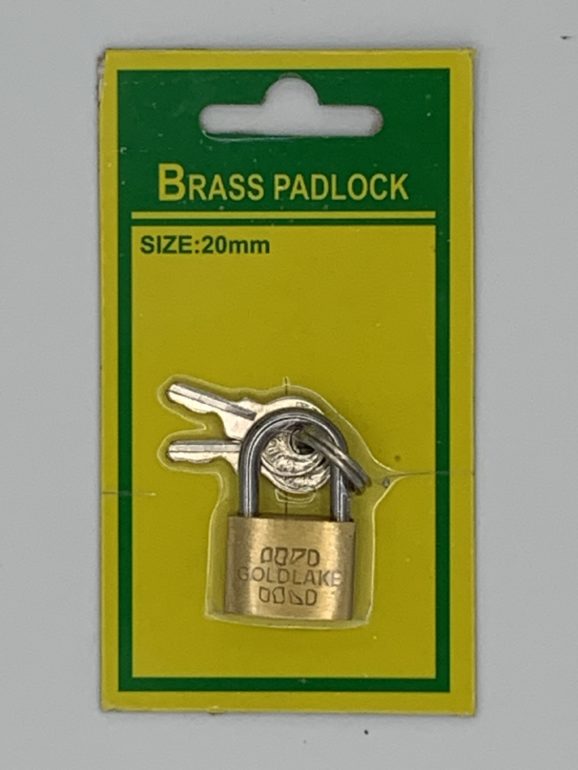 Brass Locks 20mm