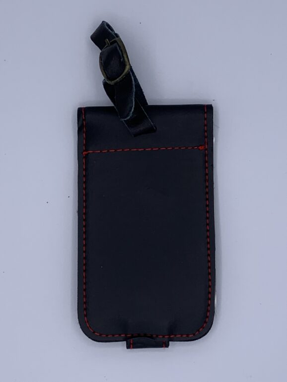 Black Luggage Tag