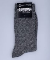 Men's Dress Socks - 1 pk - Grey Color - Size 10-13