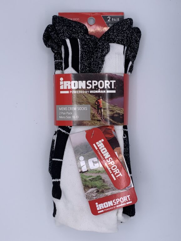 Men's Crew Socks - 2 pk - 2 Asst Colors - Size 10-13