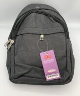 2 in 1 * Backpack & Cross Body Messenger Bag - Black Color