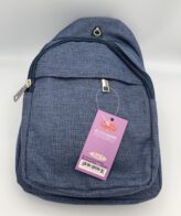 2 in 1 * Backpack & Cross Body Messenger Bag - Navy Color