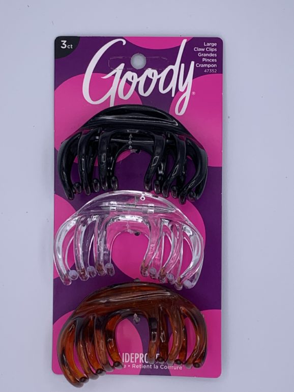 Goody - 3 Claw Clips Medium Rounded