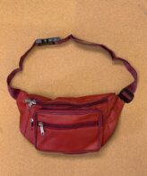 Fanny Packs - Red - Genuine Leather