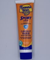 Banana Boat Sport Sunscreen SPF 30  1oz. Tube, Suntan Sun Tan