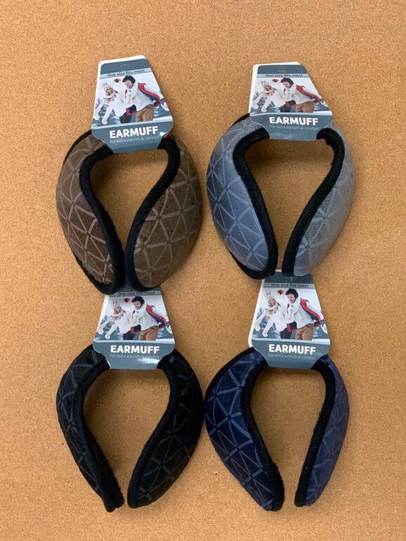 Men's / Unisex Ear Muffs 4 Asst. Colors