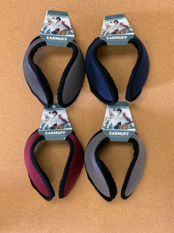 Men's / Unisex Ear Muffs 4 Asst. Colors