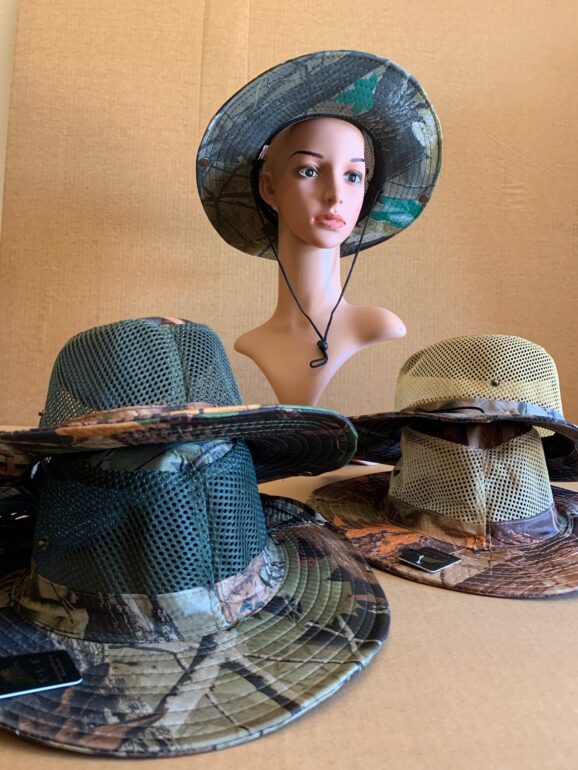 Jungle Hat Air Vented - Leaf Camouflage *5 Assorted Colors