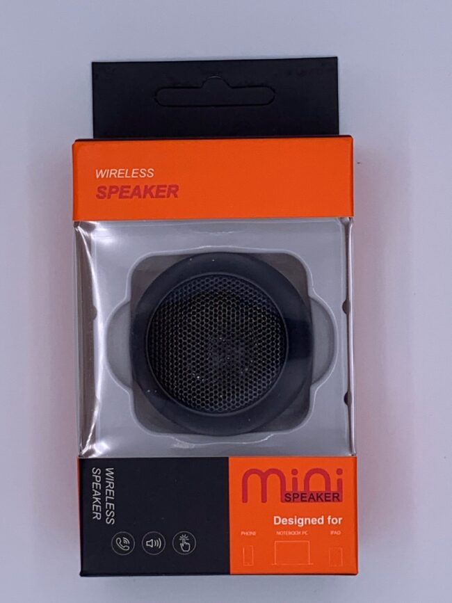 Universal BlueTooth Mini Speaker 5 Colors Black, Red, Blue, Gold & Silver