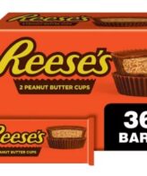 REESE'S Milk Chocolate Peanut Butter Cups, 1.5 oz., 36 pk.