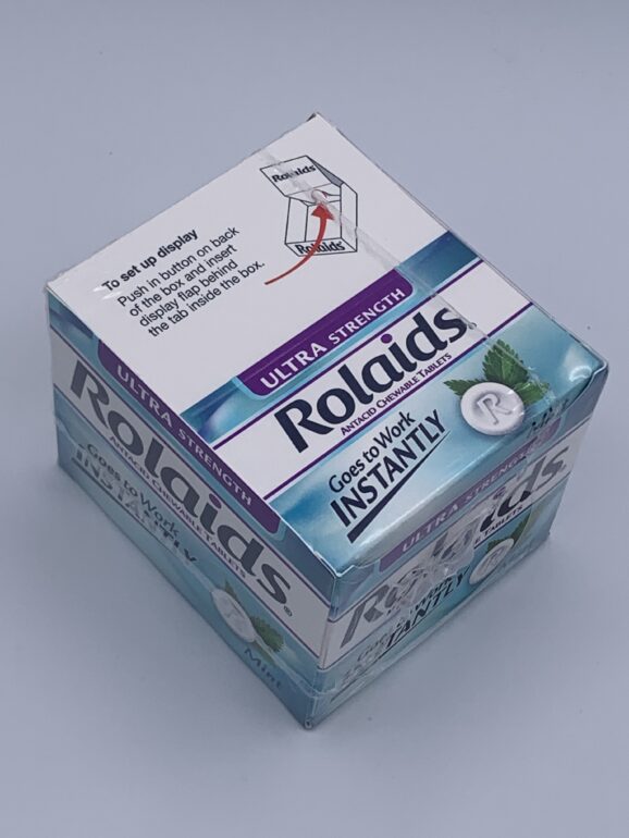 Rolaids Mint Ultra Strength 12 count. (MSRP $2.99 ea.)