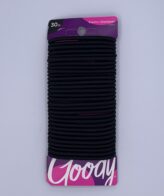 Goody - All Black - 30 Ouchless No-Metal Elastics