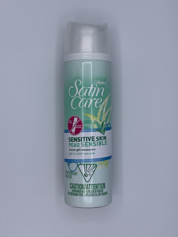 Gillette Satin Care Shaving Gel - Sensitive Skin    7.oz