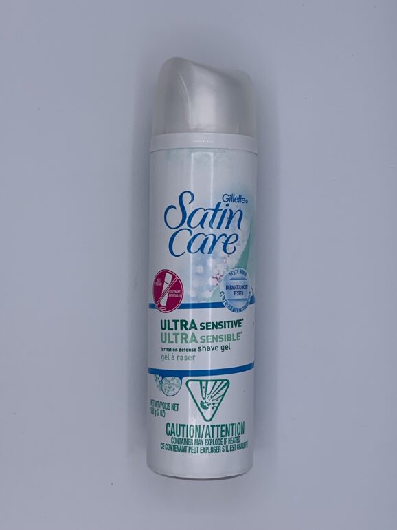 Gillette Satin Care Shaving Gel - Ultra Sensitive    7.oz