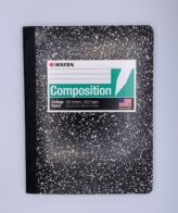 Composition Book 100 Sheets / 200 Pages Wide Ruled.