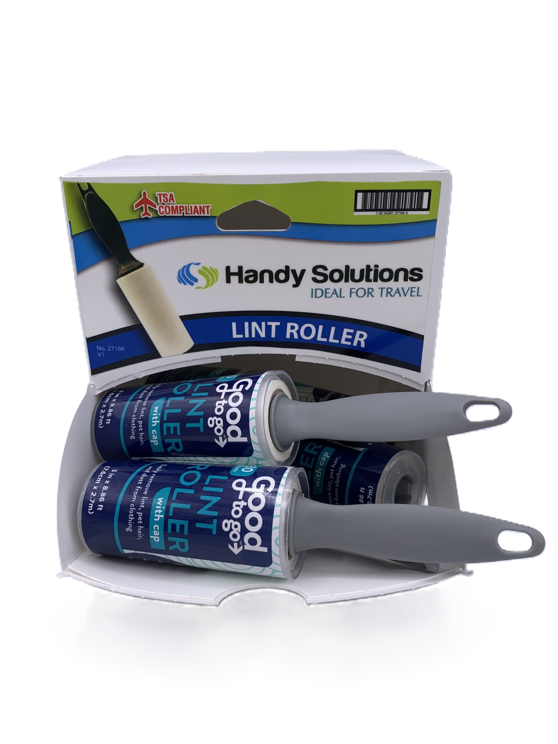 Mini Lint Roller 12Ct. Shelf Dispenser