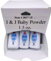 J & J Baby Powder 1.5 oz. Dispenser - 12 Count
