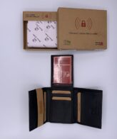 Men's RFID Proof Genuine Leather Premium Wallet * RFID Protection * in Gift Box - Black and Brown