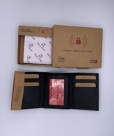 Men's RFID Proof Genuine Leather Premium Wallet * RFID Protection * in Gift Box - Black and Brown