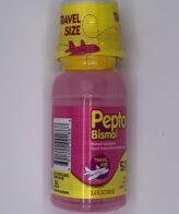 Pepto Bismol Bottle 3.4 oz. Travel Size