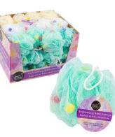 Bath Puff - 3 Assorted Colors