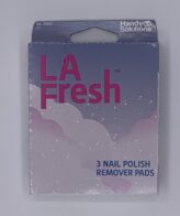 LA Fresh Acetone Nail Polish Remover Pads - 3 pk.