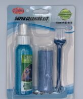 Screen Cleaning Kit - Includes Cleaning Solution Spray + Cleaning Brush & Microfiber Cloth