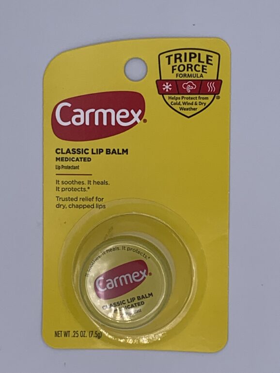 Carmex Tube .25 oz. on Blister Card