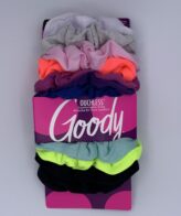 Goody's Brand 12 pc Assorted Color Scrunchies - No Metal - Ouchless