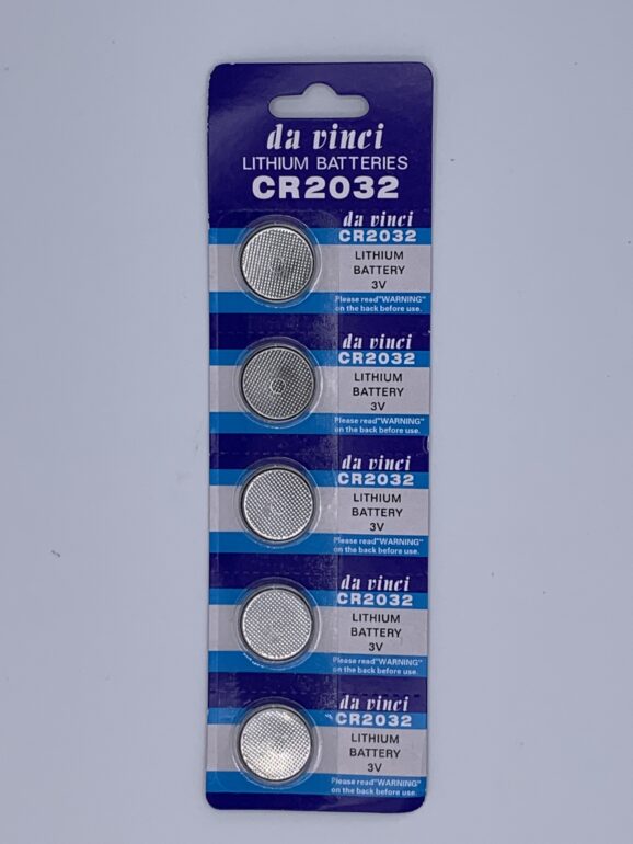 BATTERIES  CR2032 3V Lithium Battery, Set of 5