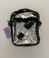 All Clear Shoulder Messenger Bag - Black Color
