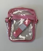 All Clear Shoulder Messenger Bag - Pink Color