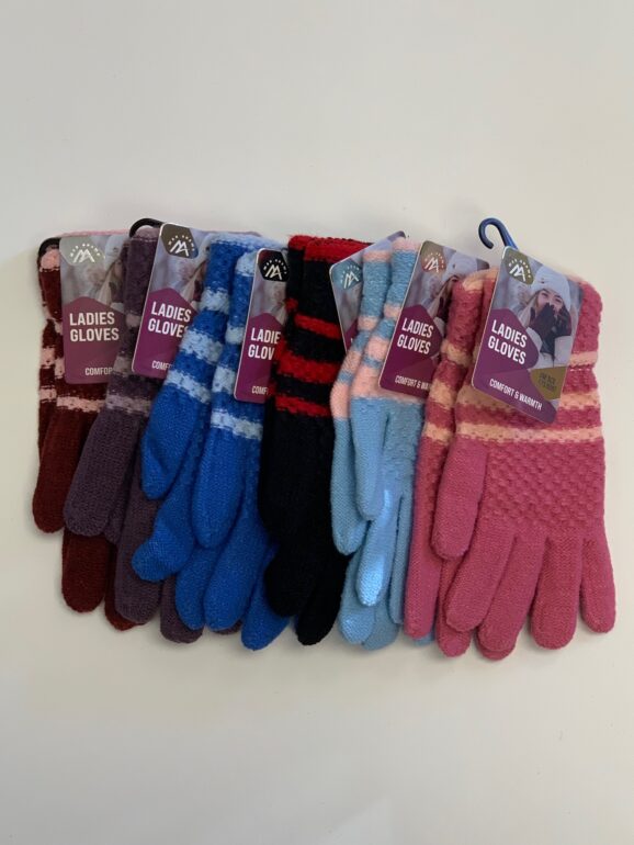 Women's / Unisex Winter Gloves Asst. Colors