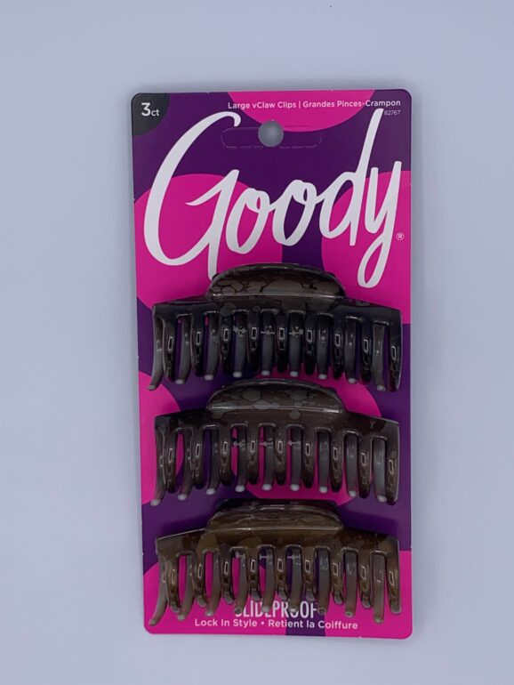 Goody's 3 Large Hair Claw Clips