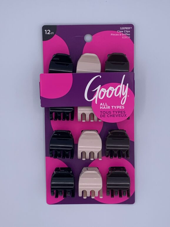 Goody's 12 Mini Hair Claw Clips