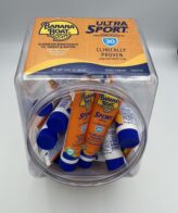 Banana Boat Sport Sunscreen SPF 30  1oz. Tube 24 Count Jar, Suntan Sun Tan