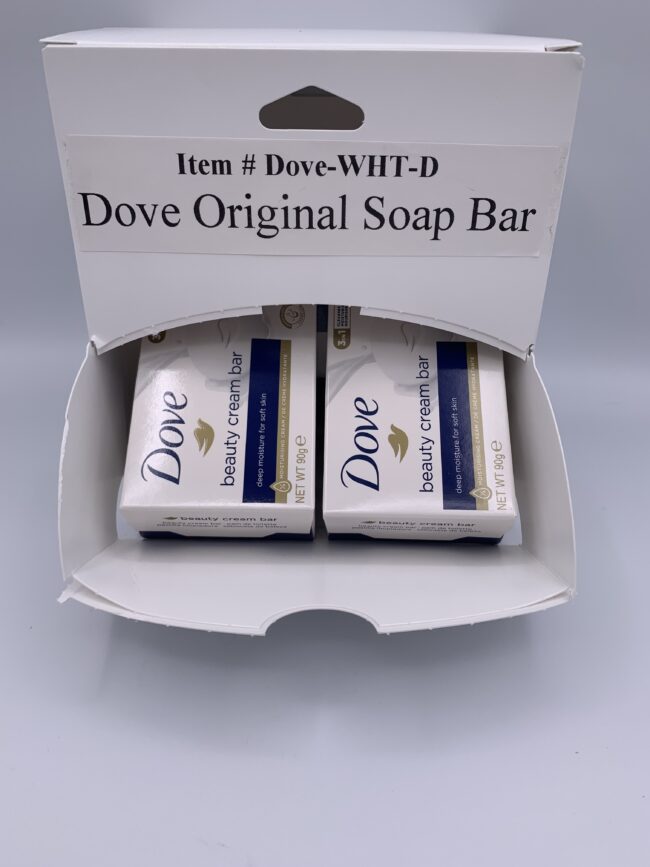 Dove White Bars 6 Ct. Shelf Dispenser