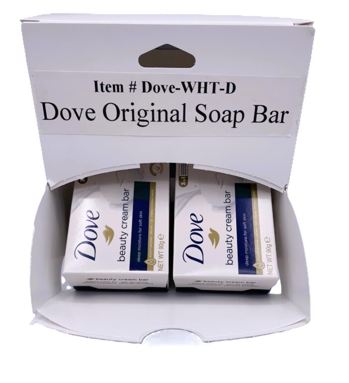 Dove White Bars 6 Ct. Shelf Dispenser