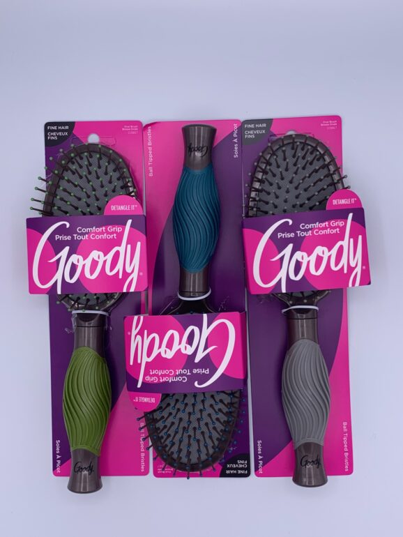 Goody Hair Brushes - Ball Tipped Bristles - Fine Hair