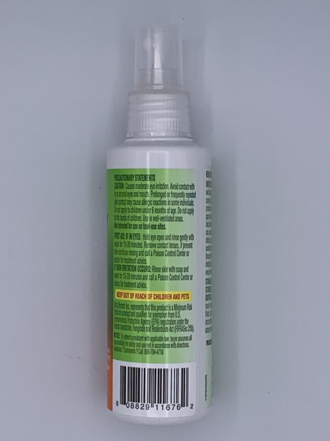 Insect Repellent 4oz  Personal Care  *  Plastic Bottle Pump Spray