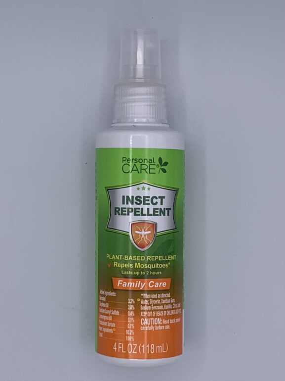Insect Repellent 4oz  Personal Care  *  Plastic Bottle Pump Spray