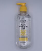 Aloe After Sun Gel  *  Alcohol & Dye Free  *  XL 10oz Bottle with Pump Suntan Sun Tan