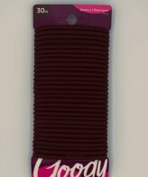 Goody - All Medium Brown - 30 Ouchless No-Metal Elastics