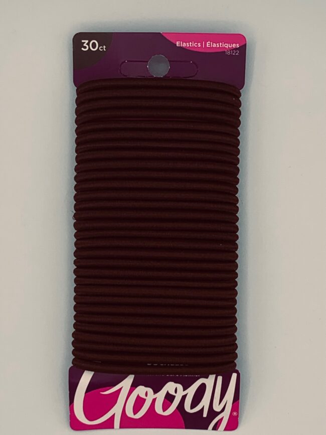Goody - All Medium Brown - 30 Ouchless No-Metal Elastics